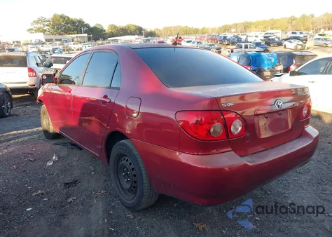 2007 Toyota Corolla Le from USA, damaged, VIN 2T1BR32E77C844271